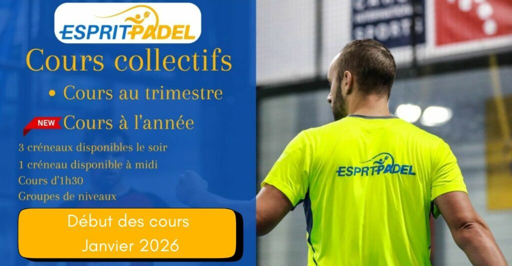 cours padel adulte la boisse lyon